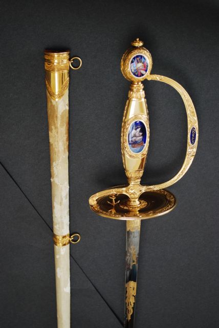 Fairfax sword and scabbard